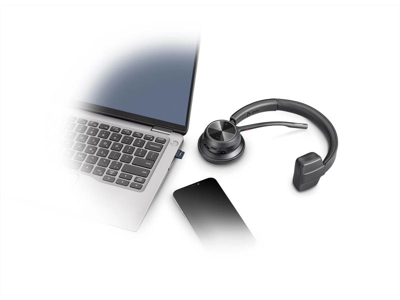 Poly Headset Voyager 4310 UC Mono USB-C, ohne Ladestation