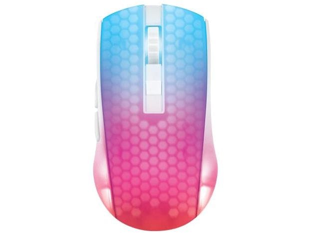 DELTACO Souris de gaming GAM-145-W Blanc/Trasparent