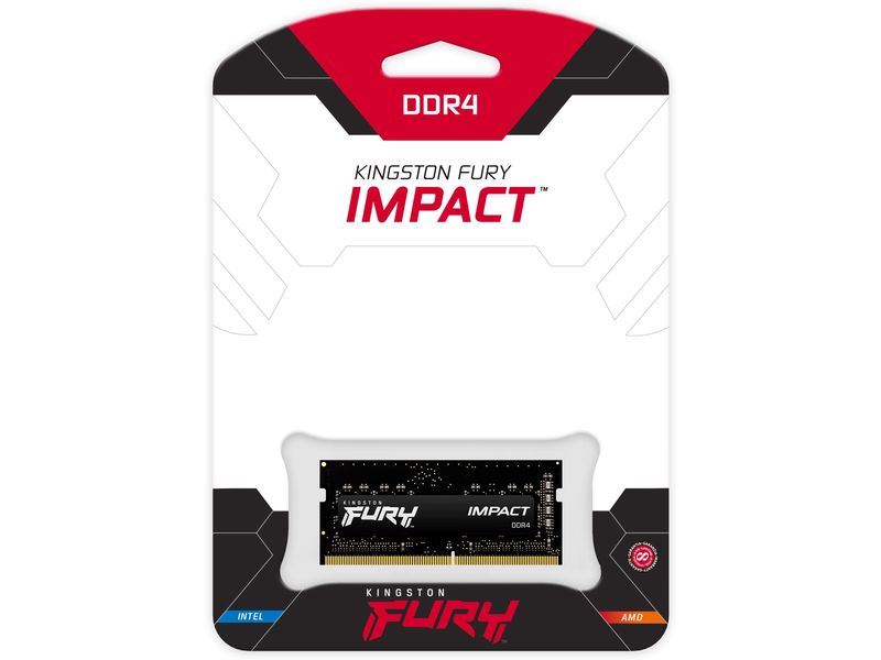 Kingston SO-DDR4-RAM FURY Impact 3200 MHz 1x 16 GB