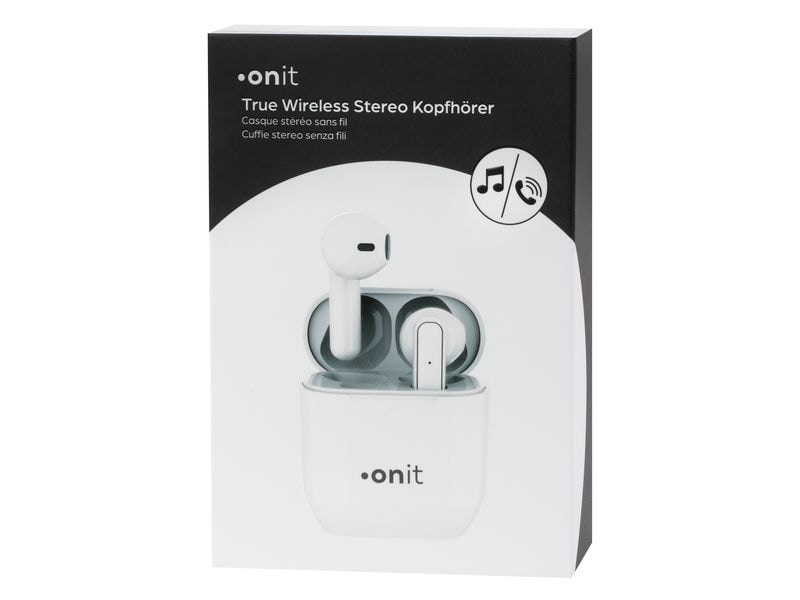 onit Écouteurs In-Ear True Wireless Entry Blanc