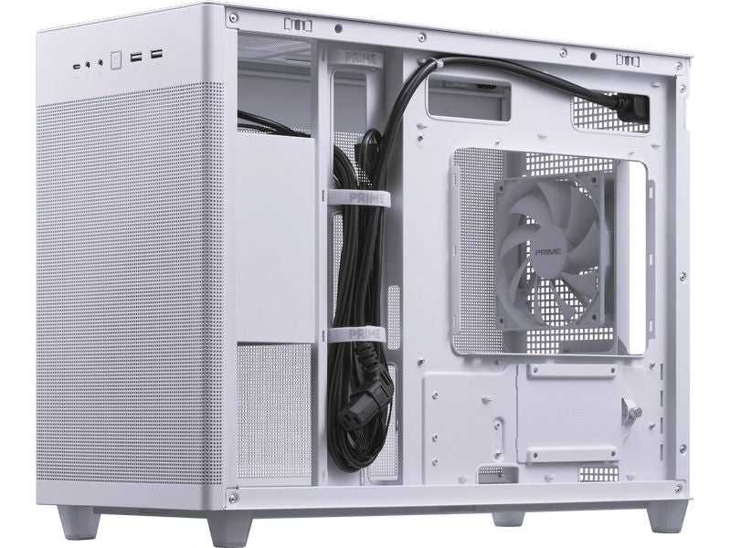 ASUS Boîtier d’ordinateur AP201 MicroATX Blanc