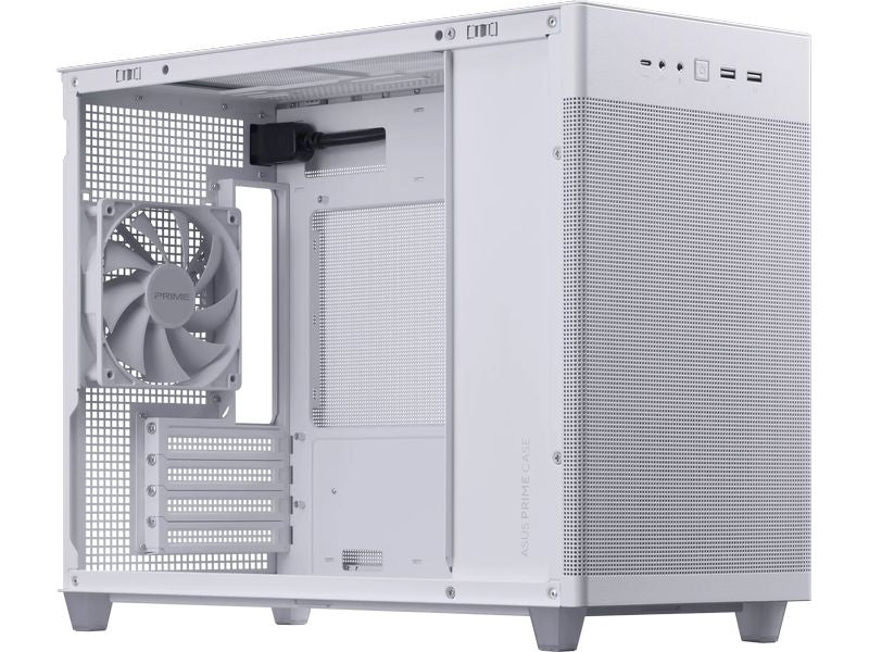 ASUS Boîtier d’ordinateur AP201 MicroATX Blanc