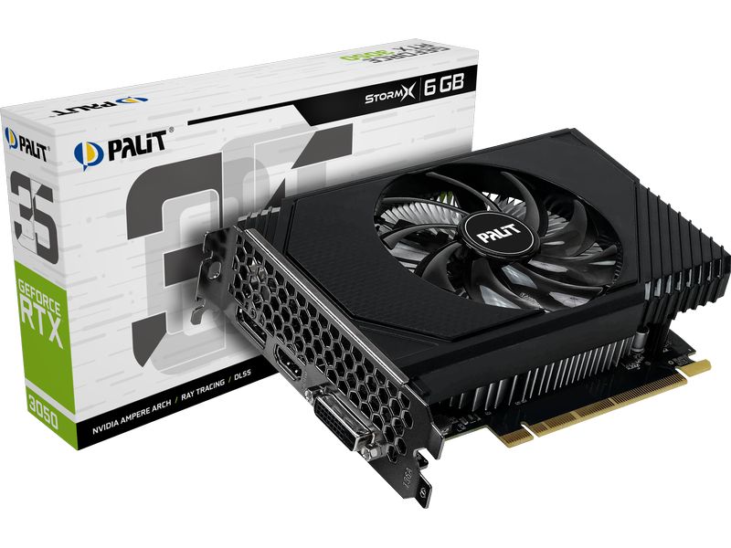 Palit Grafikkarte GeForce RTX 3050 StormX 6 GB