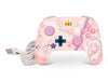 Power A Enhanced Wireless Controller Princess Peach Plaid