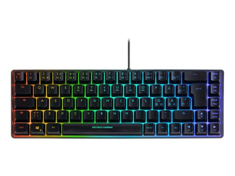 DELTACO Gaming-Tastatur GAM-158-CH Schwarz