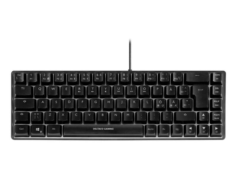 DELTACO Clavier de gaming GAM-158-CH Noir