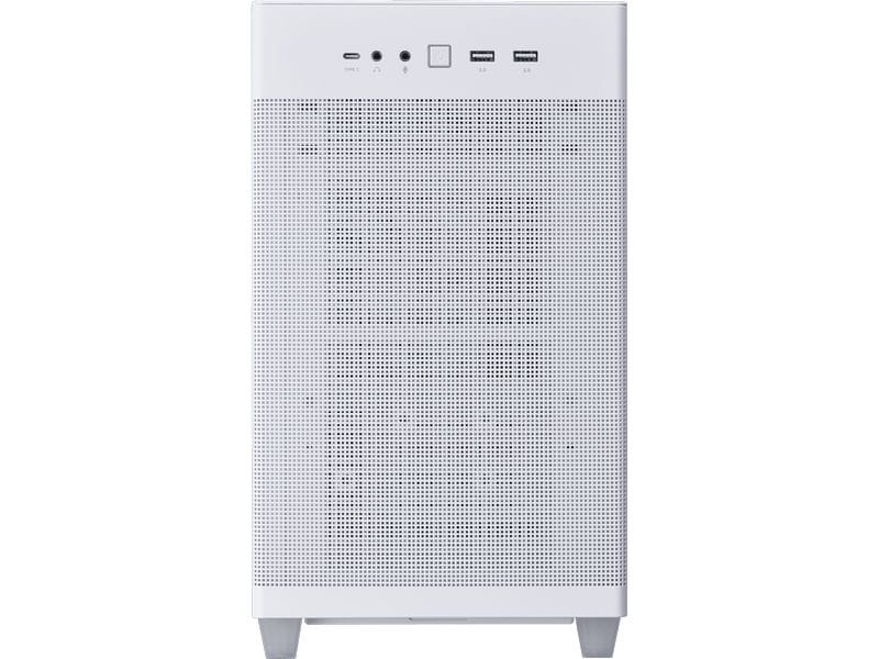 ASUS Boîtier d’ordinateur AP201 MicroATX TG Blanc