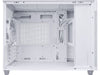 ASUS Boîtier d’ordinateur AP201 MicroATX TG Blanc