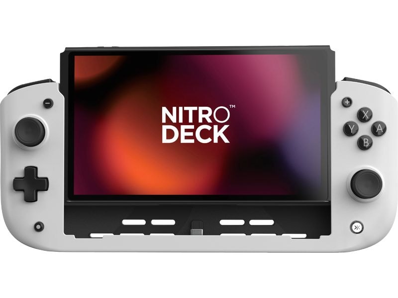 GAME Nitro Deck for Switch & OLED Switch Blanc