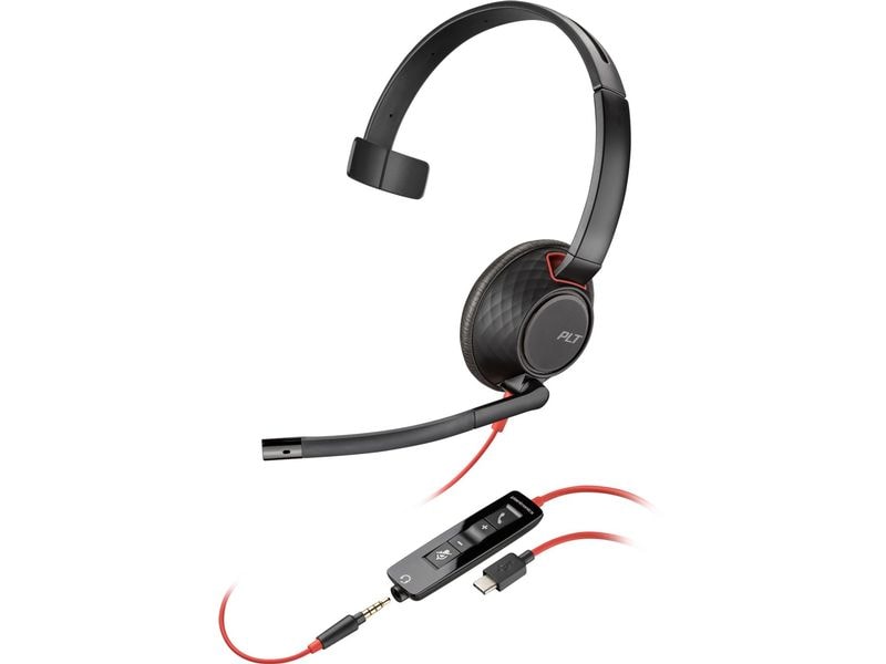 Poly Headset Blackwire 5210 Mono USB-A/C