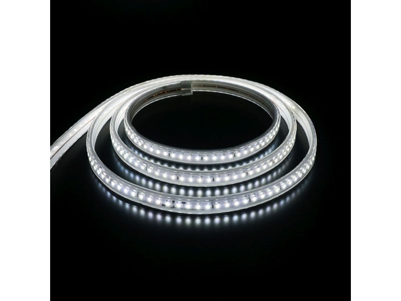 Elbro Ruban à LED 50 m x 15 mm x 7 mm, 230 V DC, 4000 K, IP65