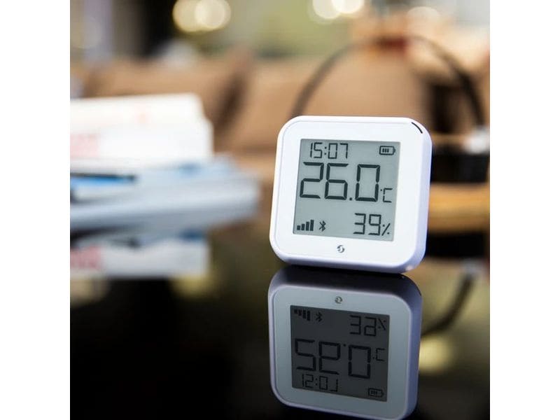 Shelly WLAN-Luftfeuchte- und Temperatursensor H&T Gen3, Weiss