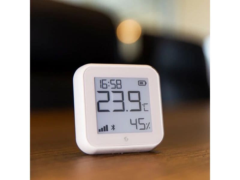 Shelly WLAN-Luftfeuchte- und Temperatursensor H&T Gen3, Weiss