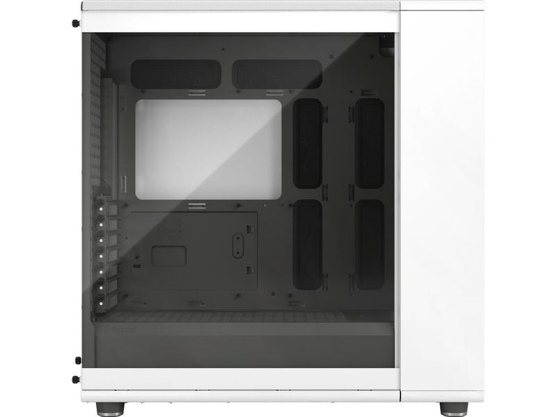 Fractal Design Boîtier d’ordinateur North XL TG Clear Blanc