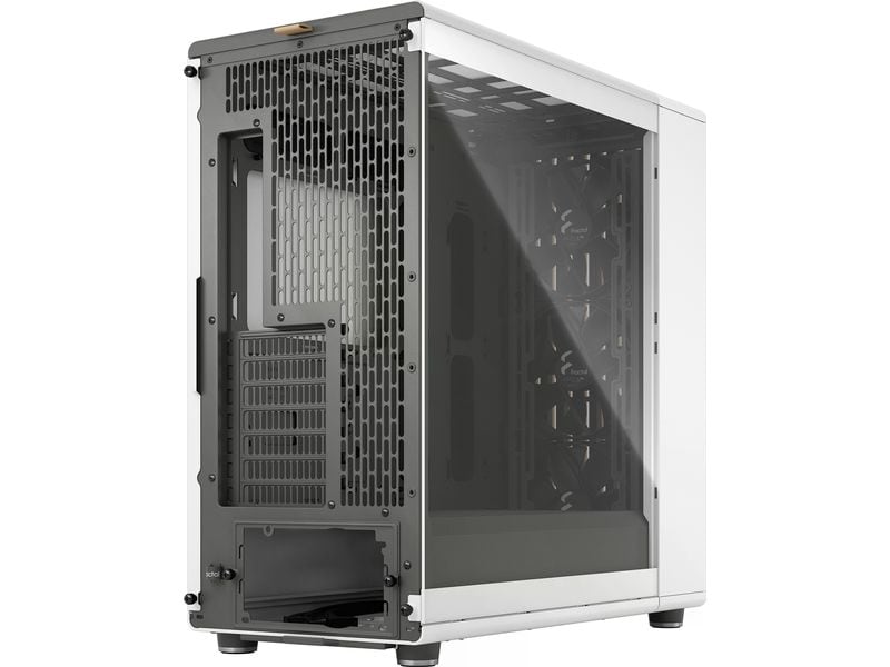 Fractal Design Boîtier d’ordinateur North XL TG Clear Blanc