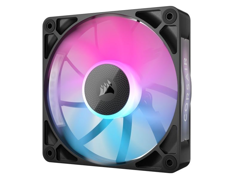 Corsair PC-Lüfter iCUE LINK RX120 RGB Schwarz, 3er Starter-Kit