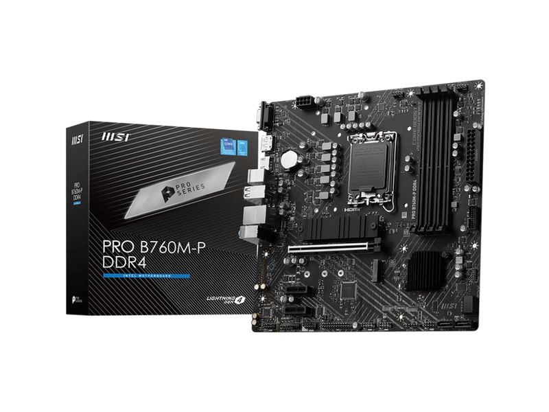 MSI Carte mère PRO B760M-P DDR4