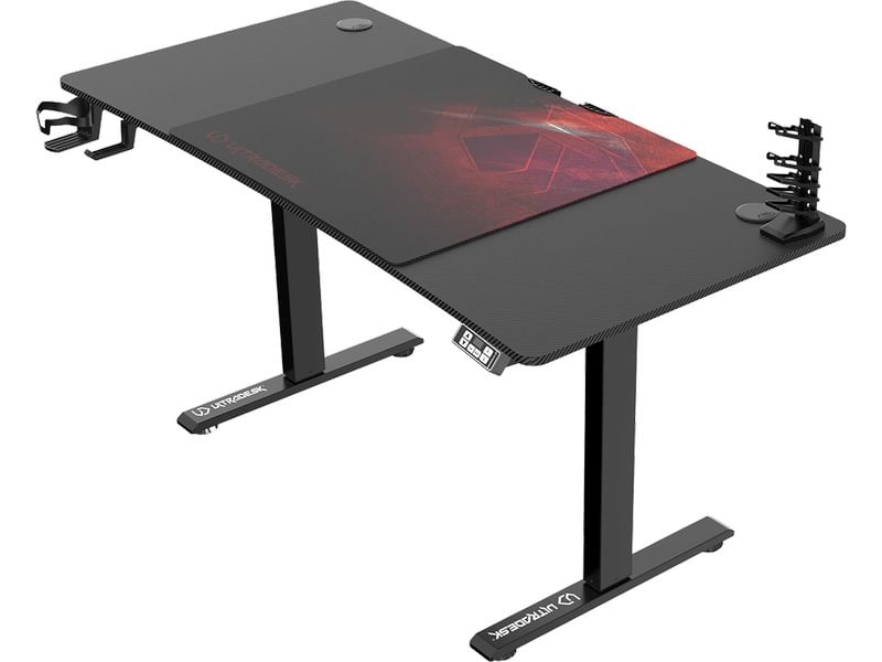 Ultradesk Table de jeu Level V2 Rouge