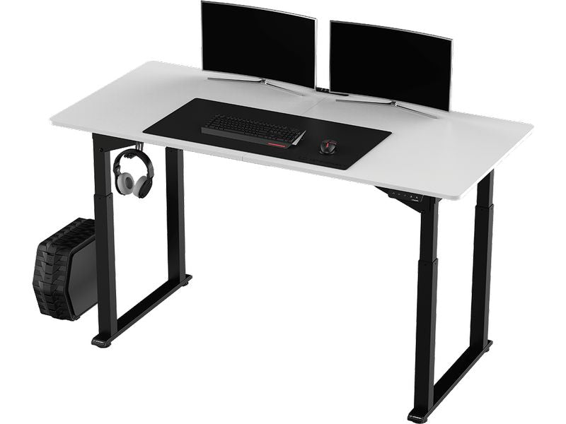 Ultradesk Gaming Tisch Uplift Schwarz/Weiss