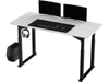 Ultradesk Table de jeu Uplift Noir/Blanc