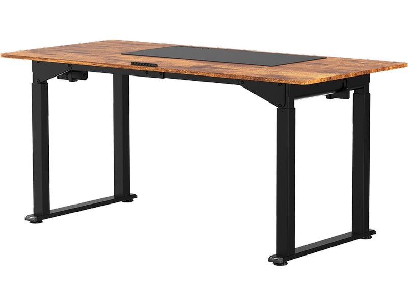 Ultradesk Table de jeu Uplift Brun/Noir