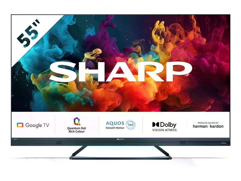 Sharp TV 55FQ5EG 55", 3840 x 2160 (Ultra HD 4K), LED-LCD