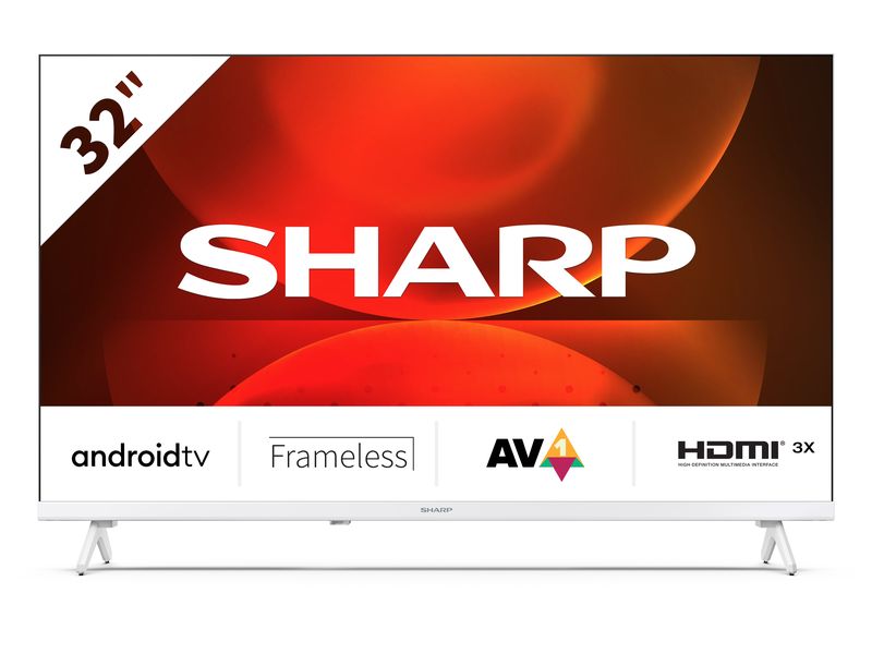 Sharp TV 32FH2EAW 32", 1366 x 768 (WXGA), LED-LCD