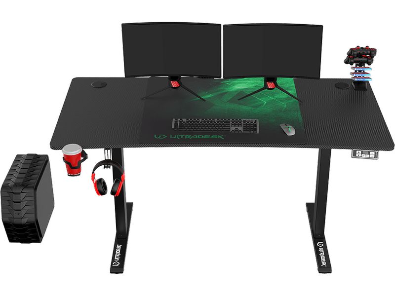 Ultradesk Gaming Tisch Level V2 Grün