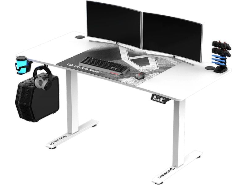 Ultradesk Table de jeu Level V2 Blanc