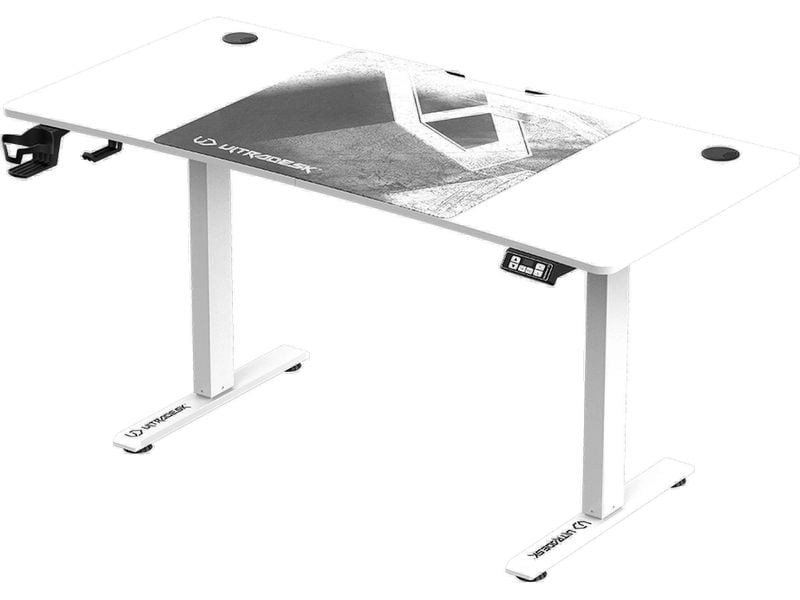 Ultradesk Table de jeu Level V2 Blanc