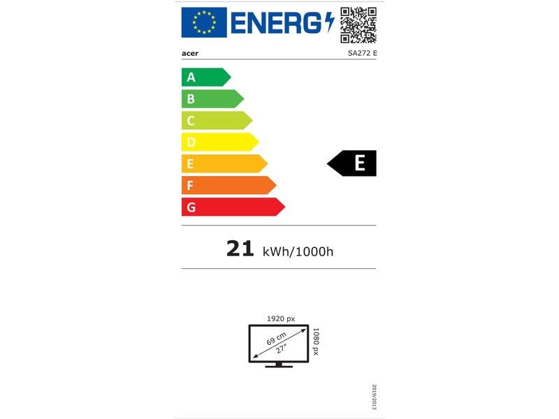 Acer Moniteur SA272Ewi