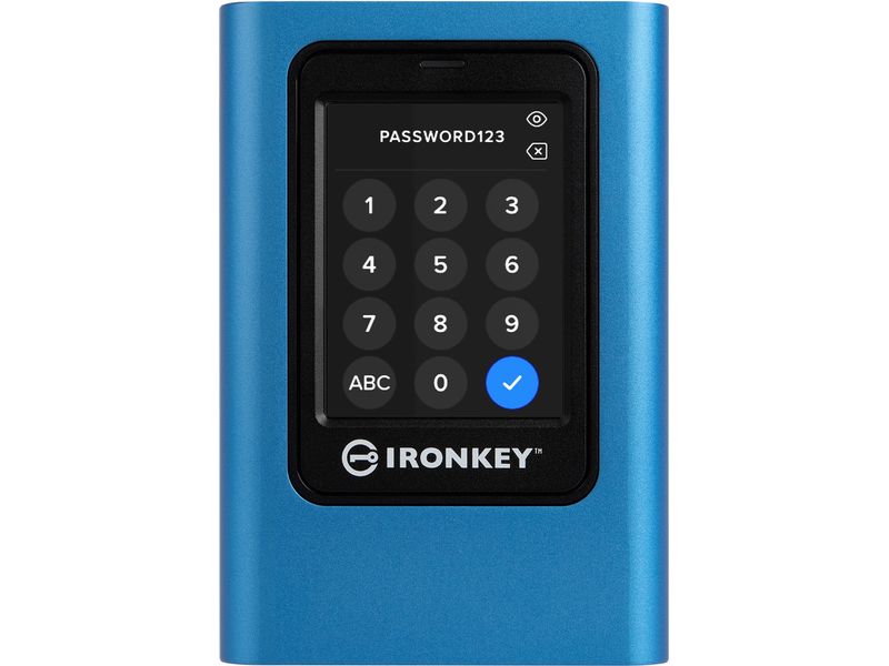 Kingston Externe SSD IronKey Vault Privacy 80 7680 GB