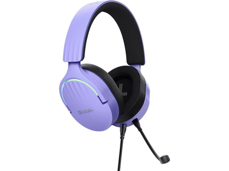 Trust Headset GXT 490 FAYZO Schwarz/Violett