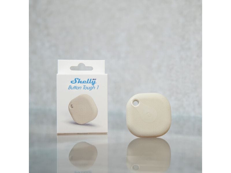 Shelly Smart Home Blu Button Tough 1 Elfenbein