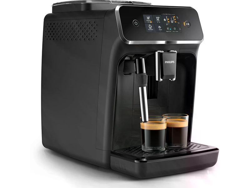 Philips Kaffeevollautomat Series 2200 EP2225/10 Klavierlack Schwarz