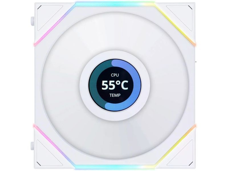 Lian Li PC-Lüfter Uni Fan TL LCD 120 mm 3 er-Pack inkl. Controller