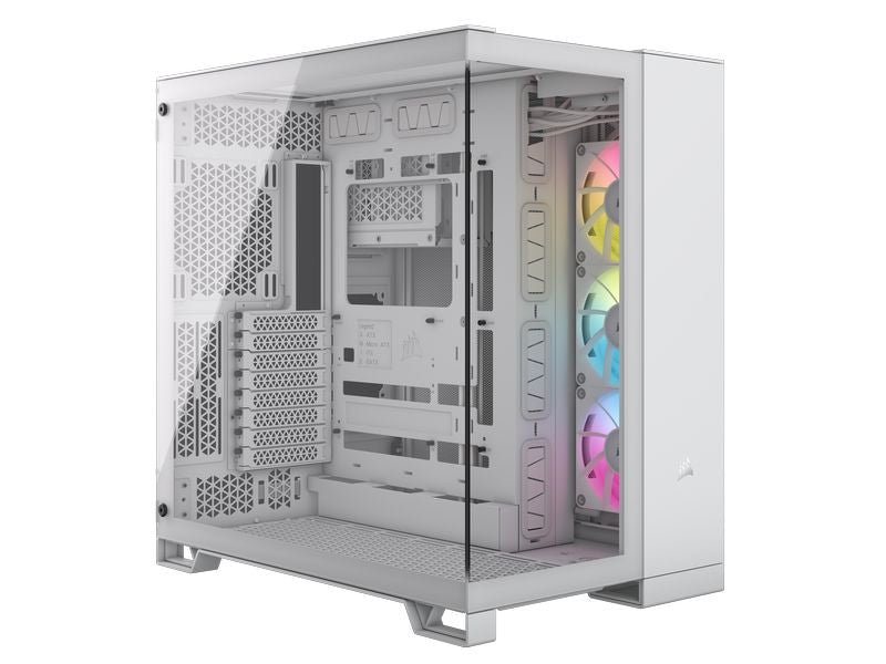 Corsair Boîtier d’ordinateur 6500X RGB Blanc