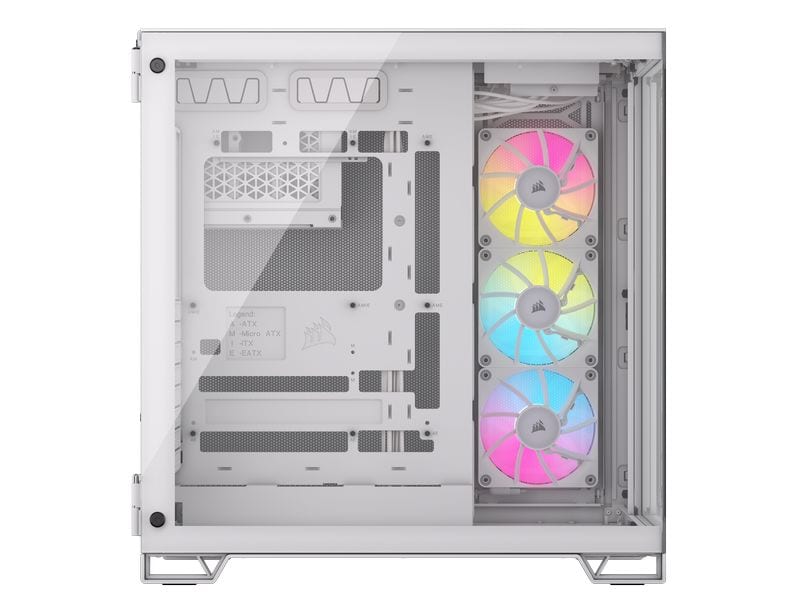 Corsair Boîtier d’ordinateur 6500X RGB Blanc