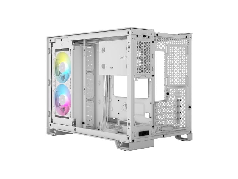 Corsair Boîtier d’ordinateur 2500X RGB Blanc