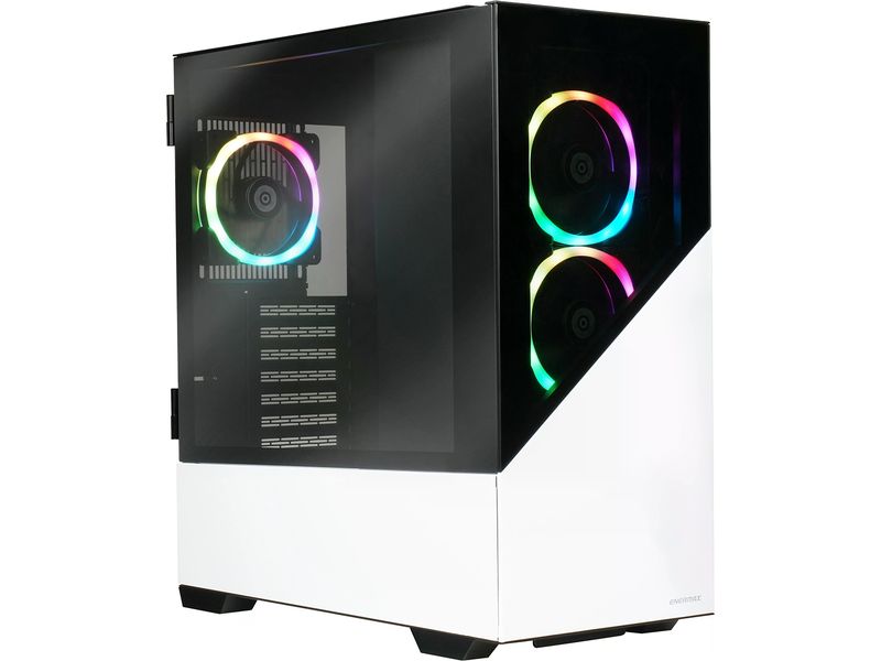 Enermax PC-Gehäuse ENERMAXK8 Schwarz/Weiss