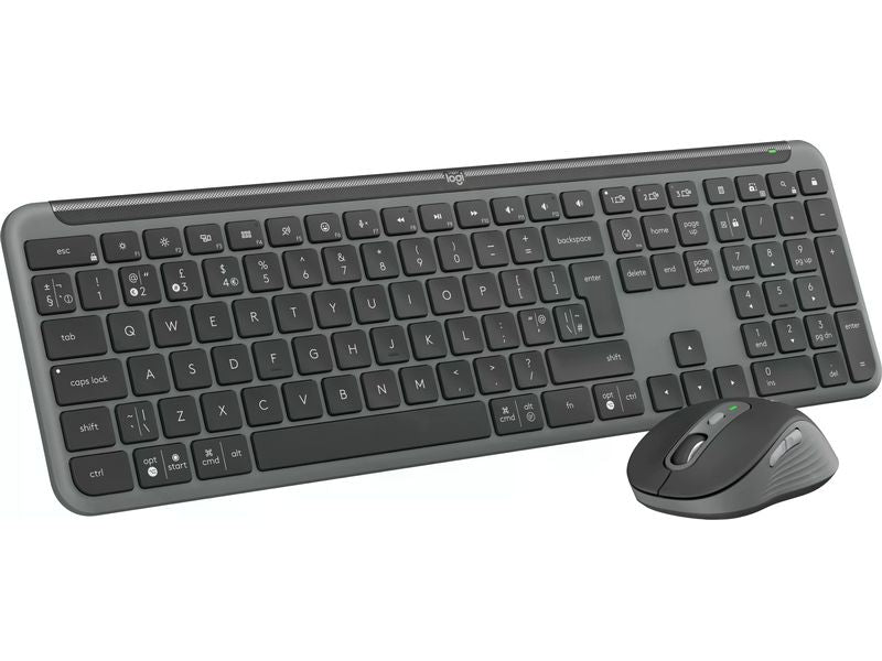 Logitech Tastatur-Maus-Set MK950 Signature Slim Combo