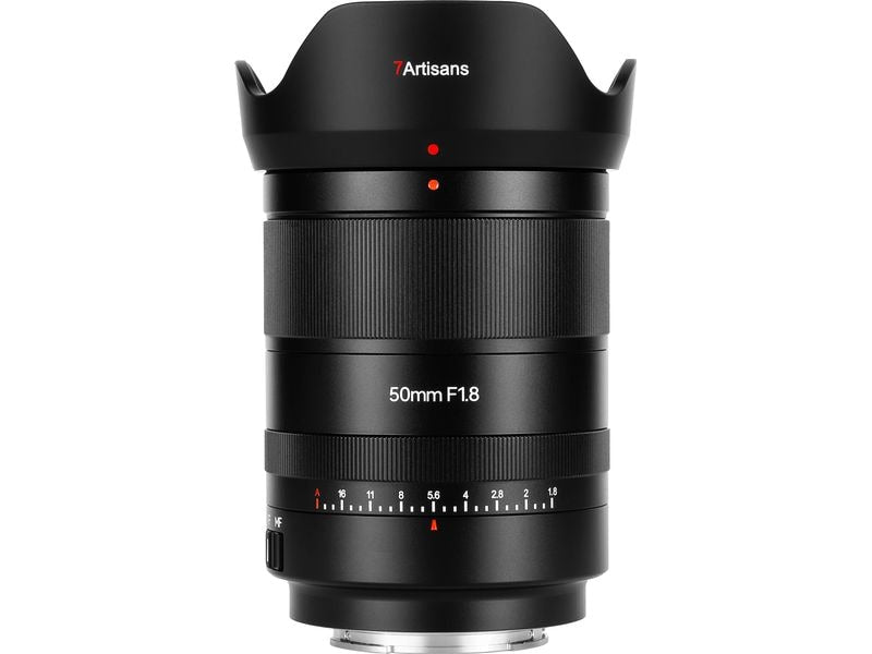 7Artisans Festbrennweite 50 mm F/1.8 AF – Sony E-Mount