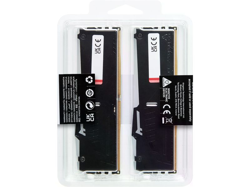 Kingston DDR5-RAM FURY Beast RGB XMP 6000 MHz 2x 8 GB