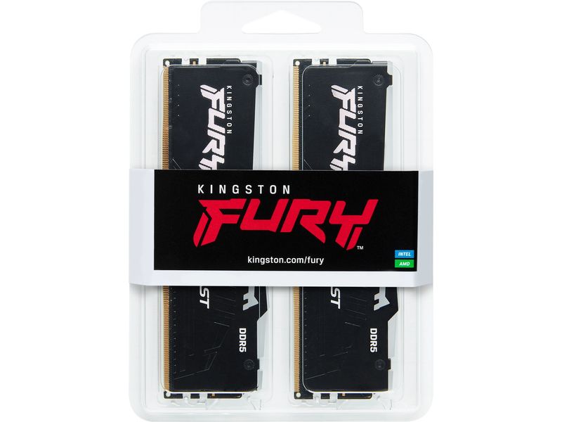 Kingston DDR5-RAM FURY Beast RGB 5600 MHz 2x 32 GB