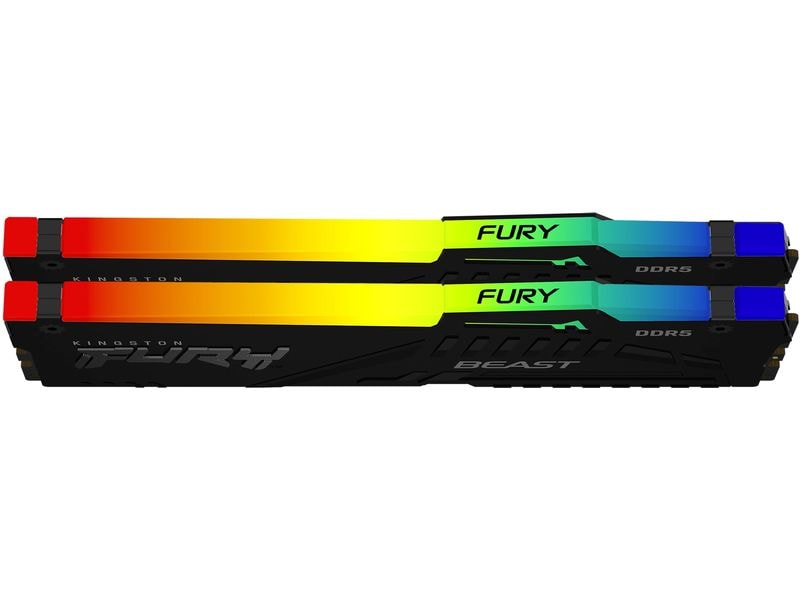 Kingston DDR5-RAM FURY Beast RGB 5600 MHz 2x 64 GB
