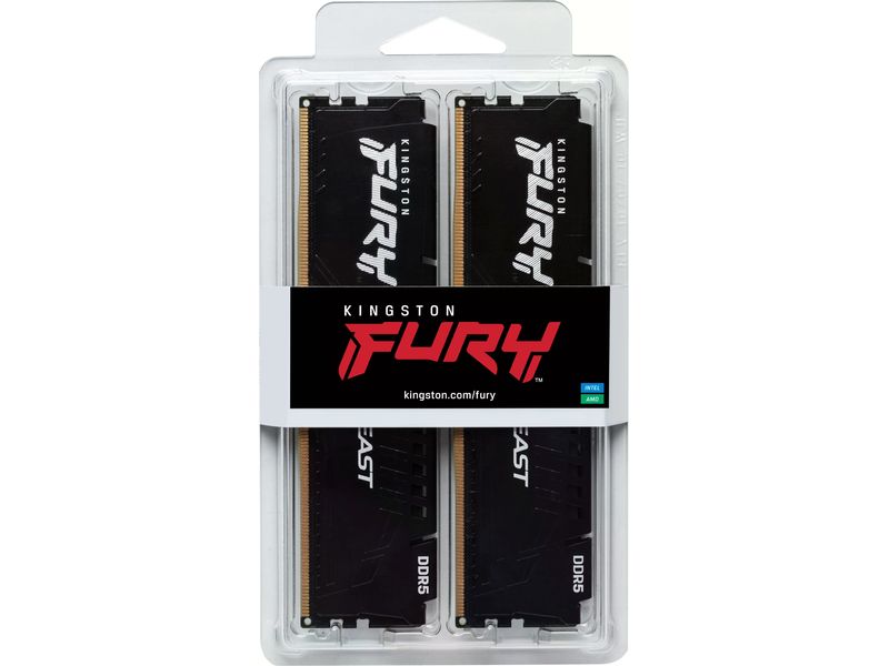 Kingston DDR5-RAM FURY Beast XMP 6000 MHz 2x 8 GB