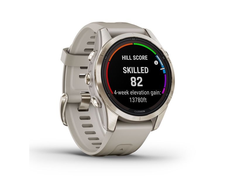 GARMIN Sportuhr fenix 7 Pro Sapphire Solar Edition Beige