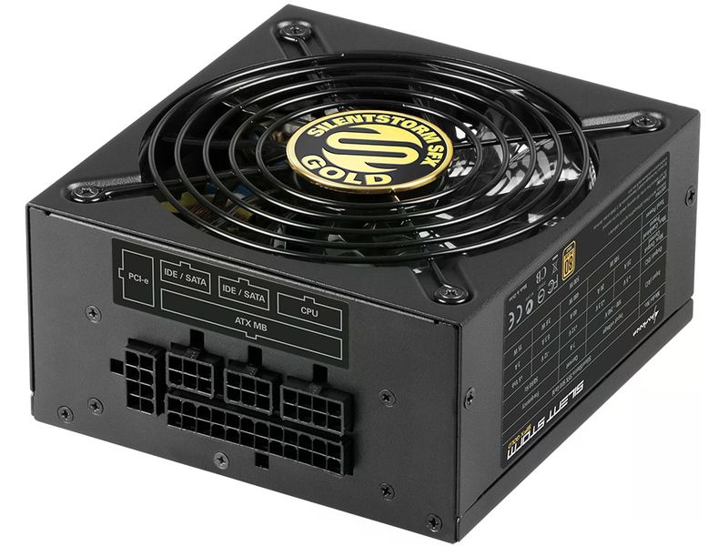 Sharkoon Netzteil SilentStorm SFX Gold 500 W