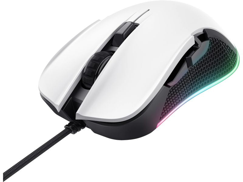 Trust Gaming-Maus GXT922 Ybar Weiss