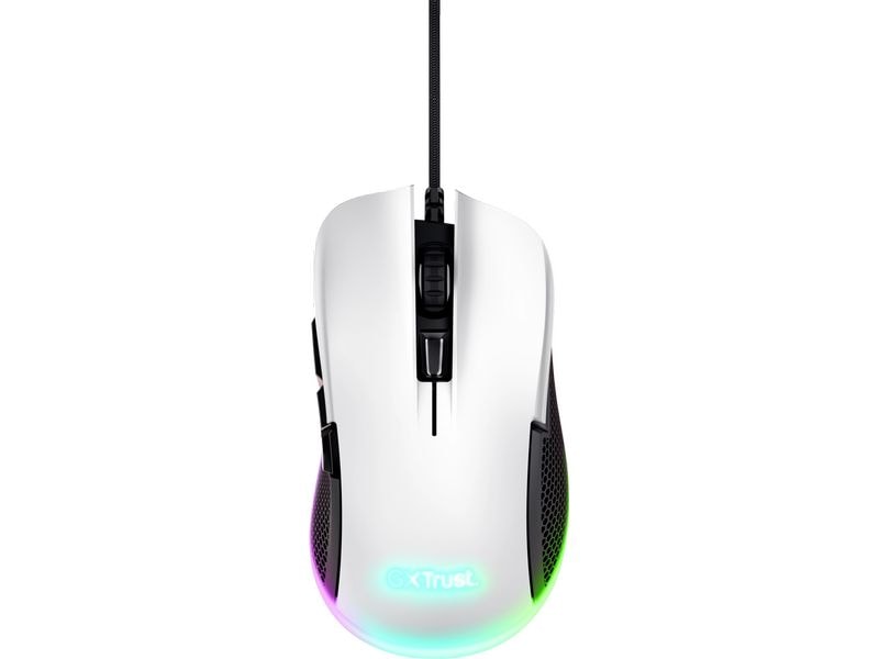 Trust Souris de gaming GXT922 Ybar Blanc